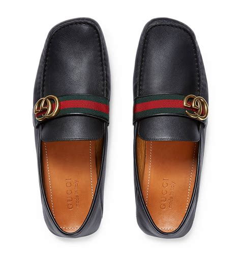 gucci leather driver with web review|Gucci drivers loafers.